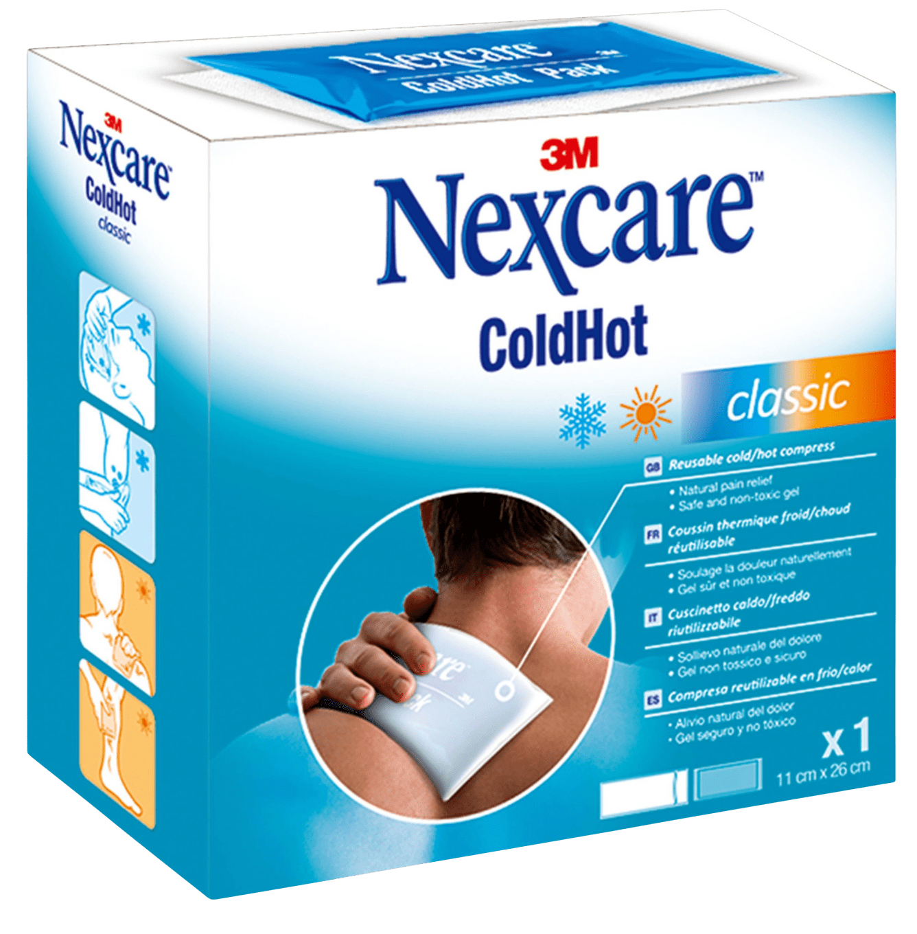 Nexcare ColdHot Geldyna Classic 26 x 11 cm Nexcare