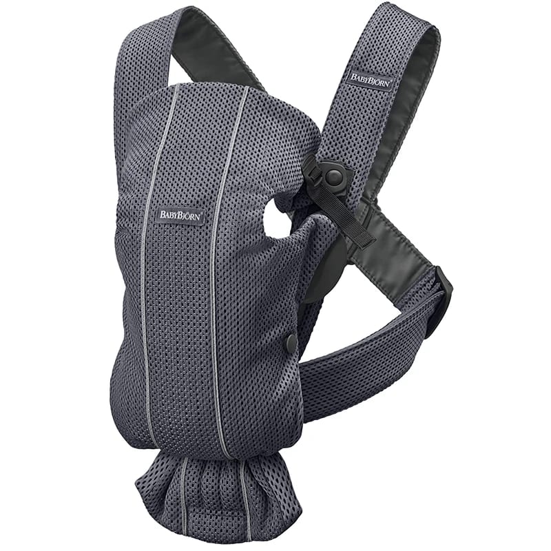 BabyBjörn Bärsele Mini Antracite 3D Mesh Babybjörn