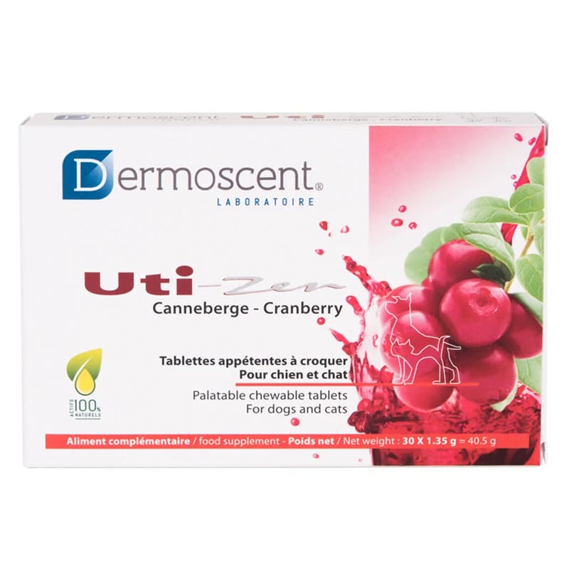 Dermoscent Uti-Zen® Kompletteringsfoder 30 tabletter Dermoscent