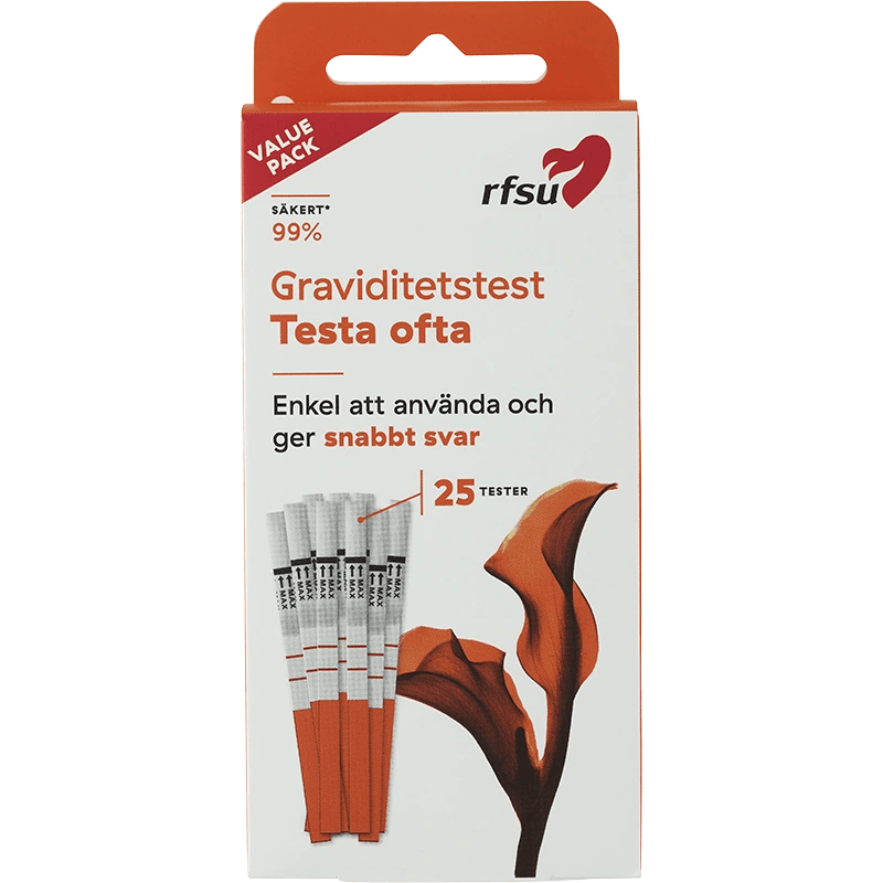 RFSU Graviditetstest teststickor 25-pack Rfsu