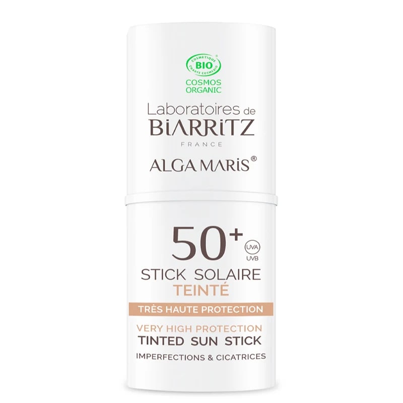 Laboratoires de Biarritz Alga Maris Tinted Suncsreen Stick SPF50+ 9 ml Laboratoires de Biarritz