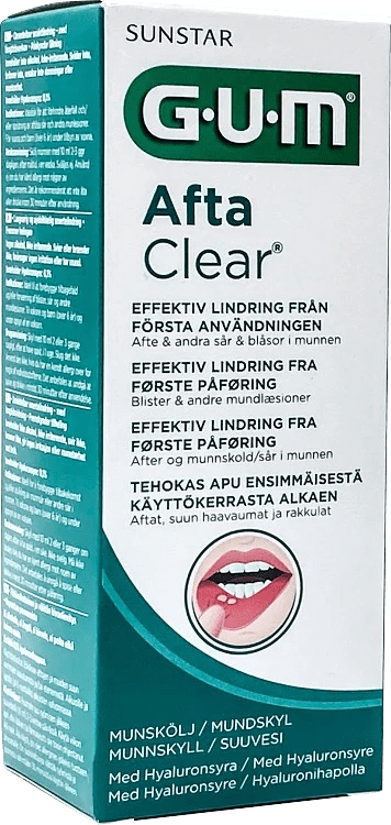 GUM AftaClear Munskölj 120 ml Gum