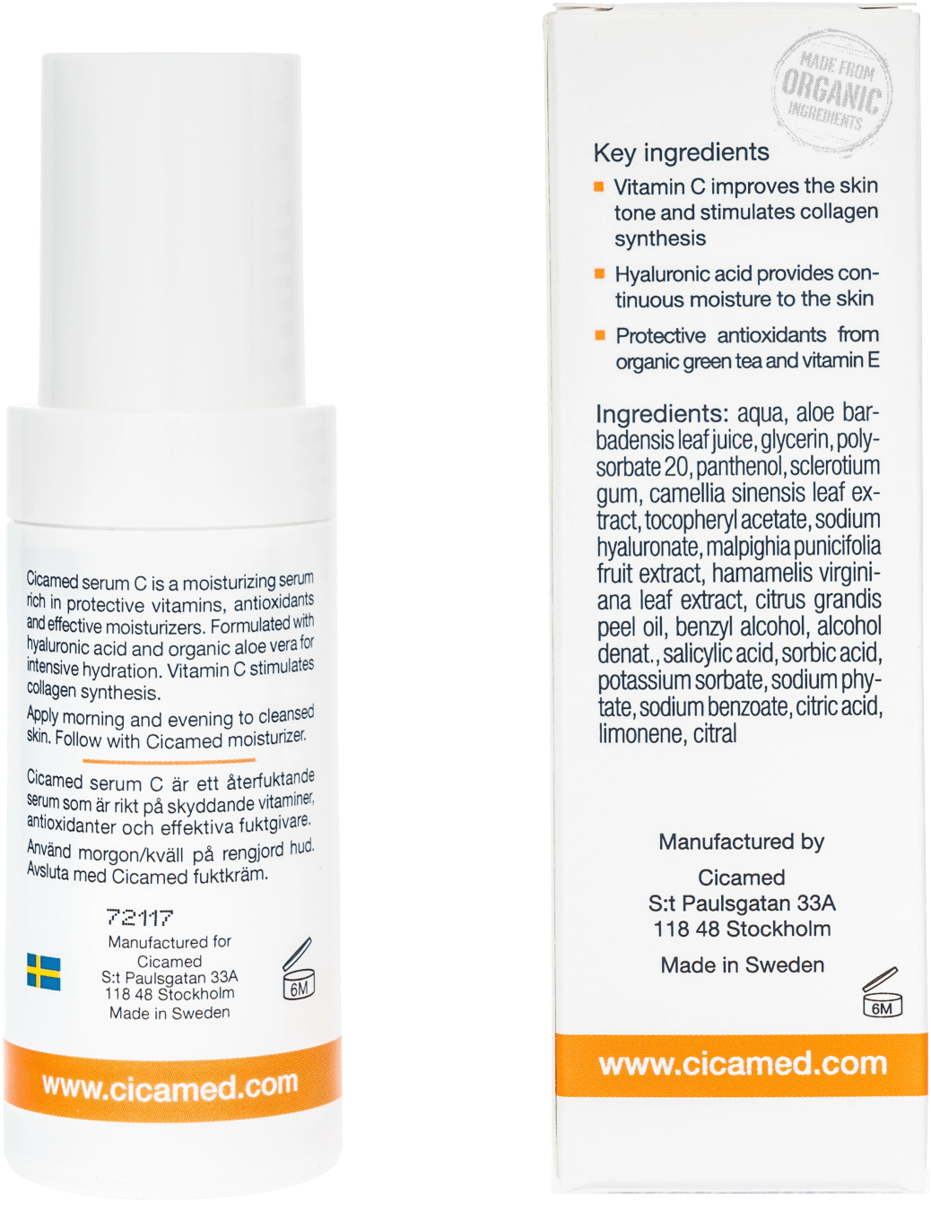 Cicamed Organic Science Serum C 30 ml Cicamed