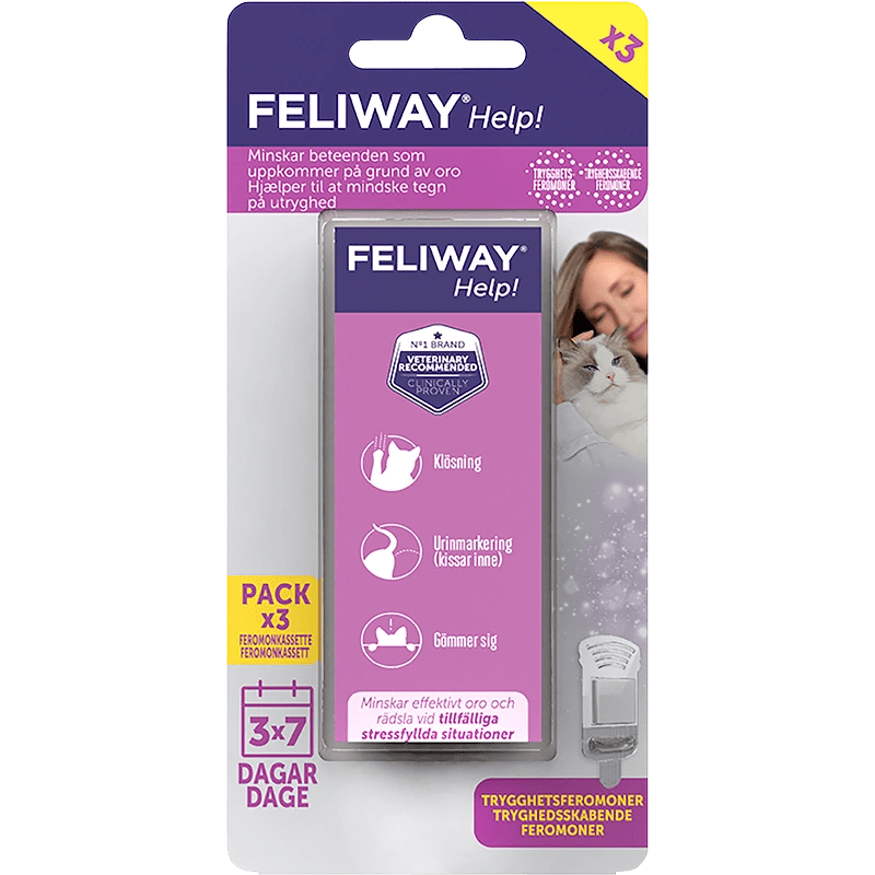 Feliway Help Refillkassett 3 st Feliway