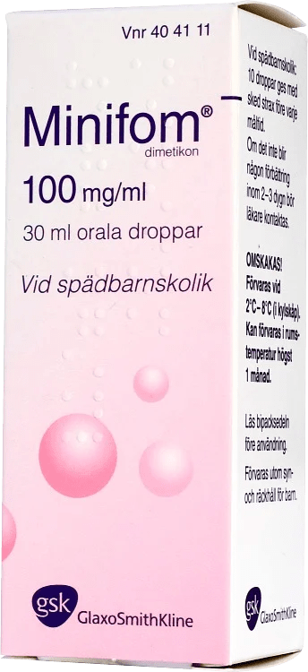 Minifom orala droppar 100 mg/ml 30 ml Minifom