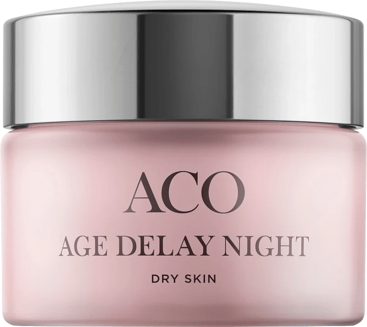 ACO Age Delay Nightcream Dry skin Parf 50ml ACO
