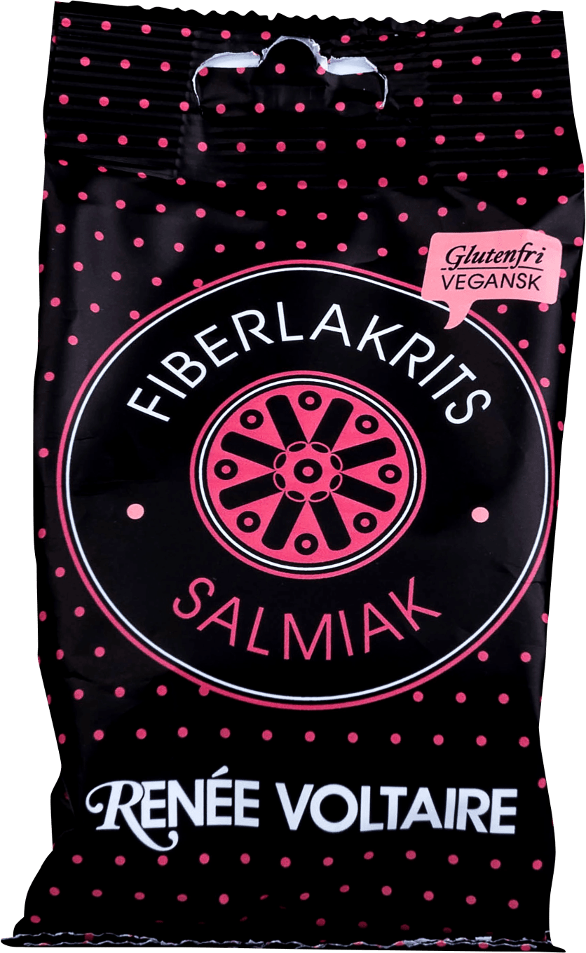 Renée Voltaire Fiberlakrits Salmiak 125 g Renée Voltaire
