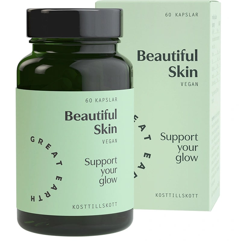 Great Earth Beautiful Skin 60 kapslar Great Earth