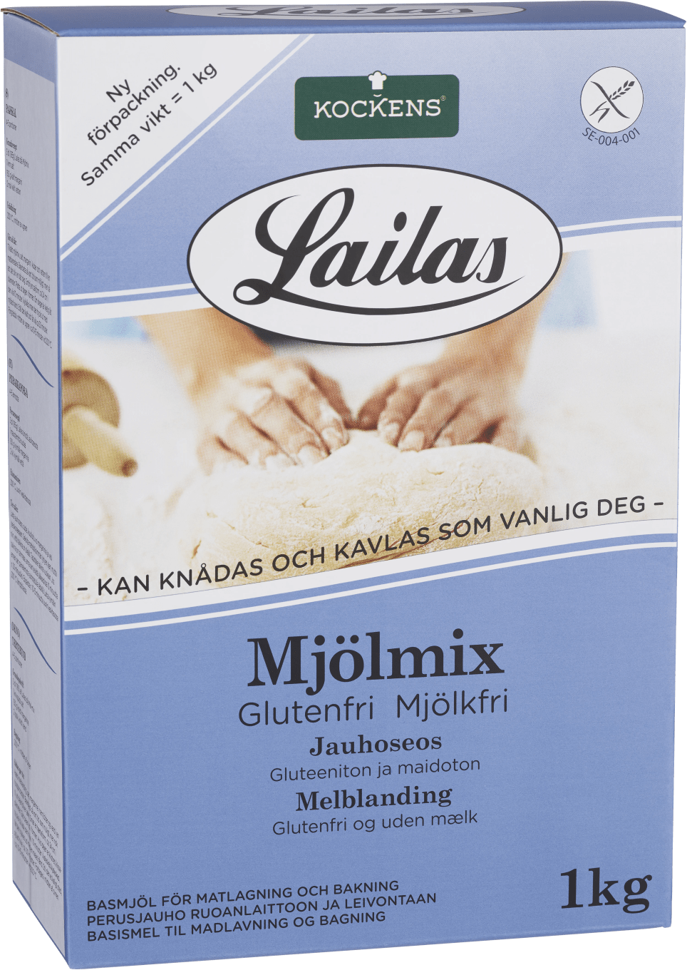 Lailas Mjölmix glutenfri mjölkfri 1 kg Lailas