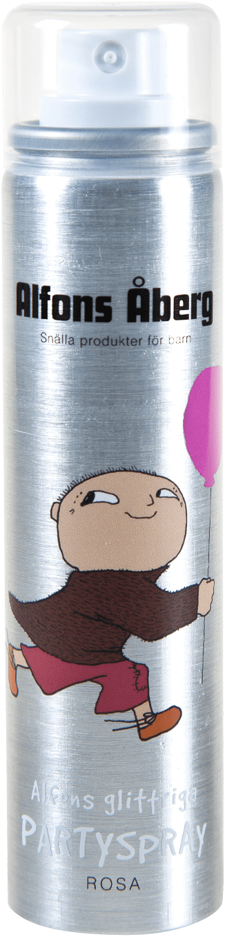Alfons glittriga partyspray 80 ml Alfons åberg