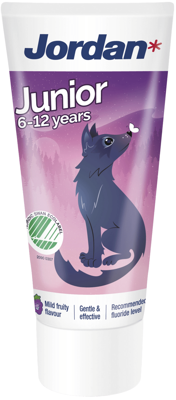 Jordan Junior Tandkräm 6-12år 50ml Jordan