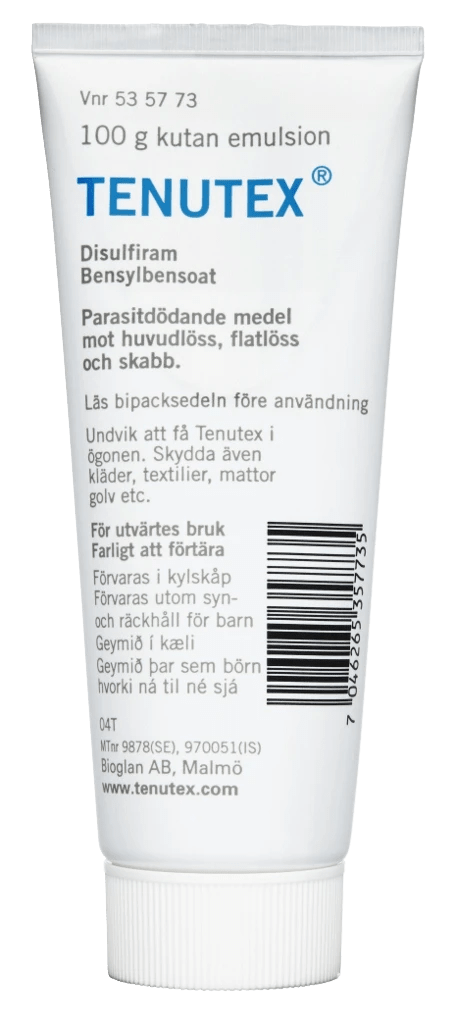 Tenutex kutan emulsion 20 mg/g + 225 mg/g 100 g Tenutex