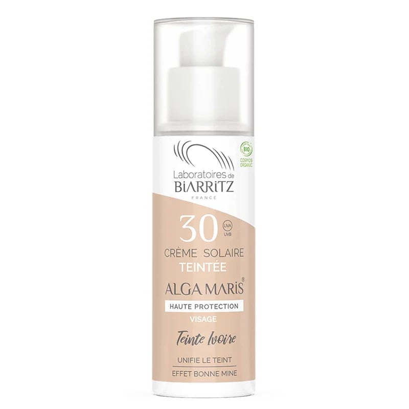Laboratoires de Biarritz Alga Maris Tinted Face Sunscreen SPF30 50 ml  Ivory Laboratoires de Biarritz