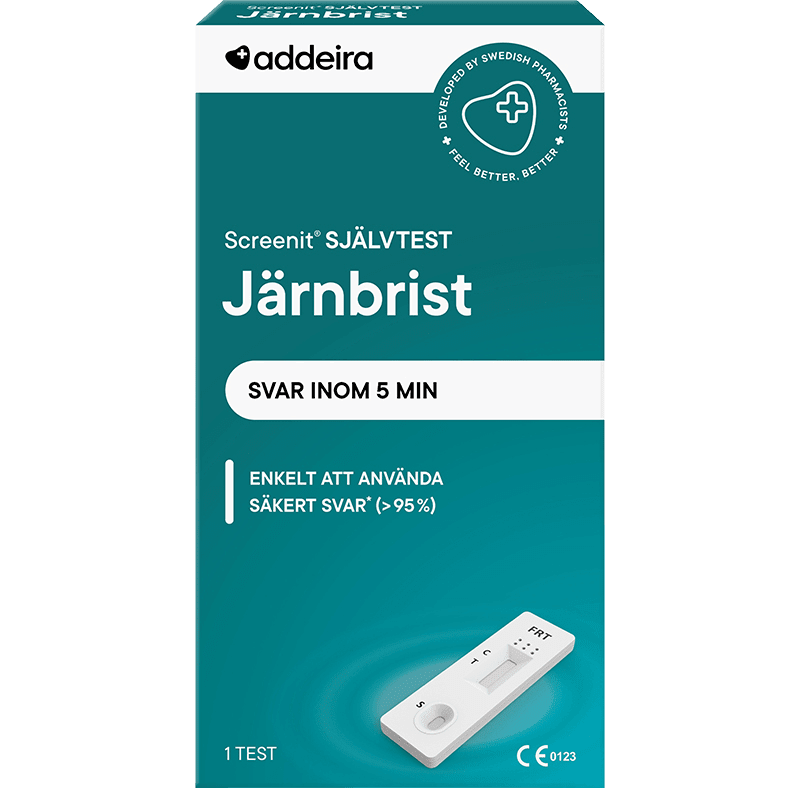 Addeira Screenit självtest Järn 1st Addeira