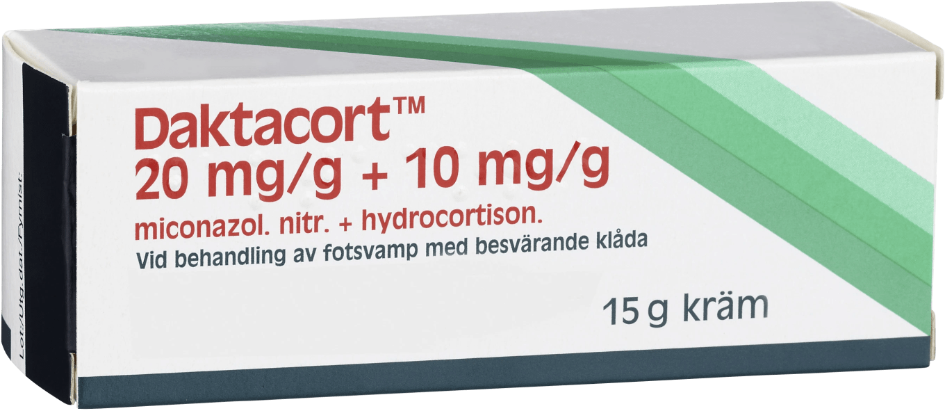 Daktacort kräm 20 mg/g + 10 mg/g 15 g Daktacort