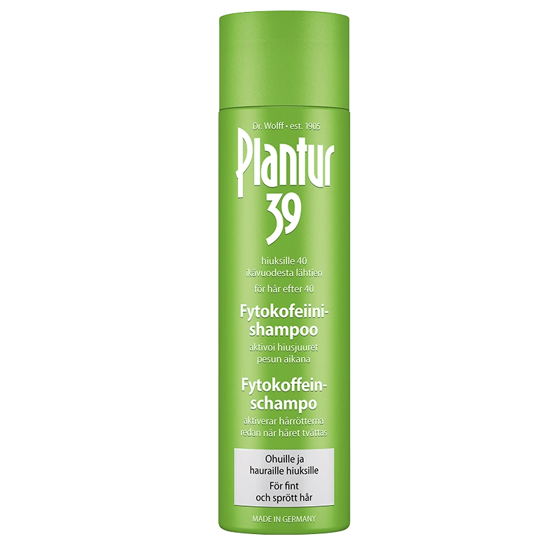 Plantur 39 Fytokoffein Schampo 250 ml fint/sprött hår Plantur