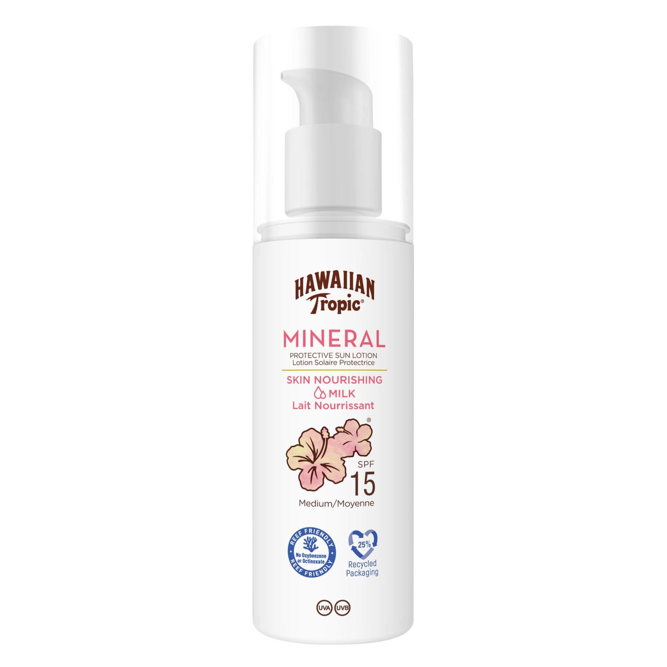 Hawaiian Tropic Mineral Sun Milk Lotion SPF15 100 ml Hawaiian Tropic