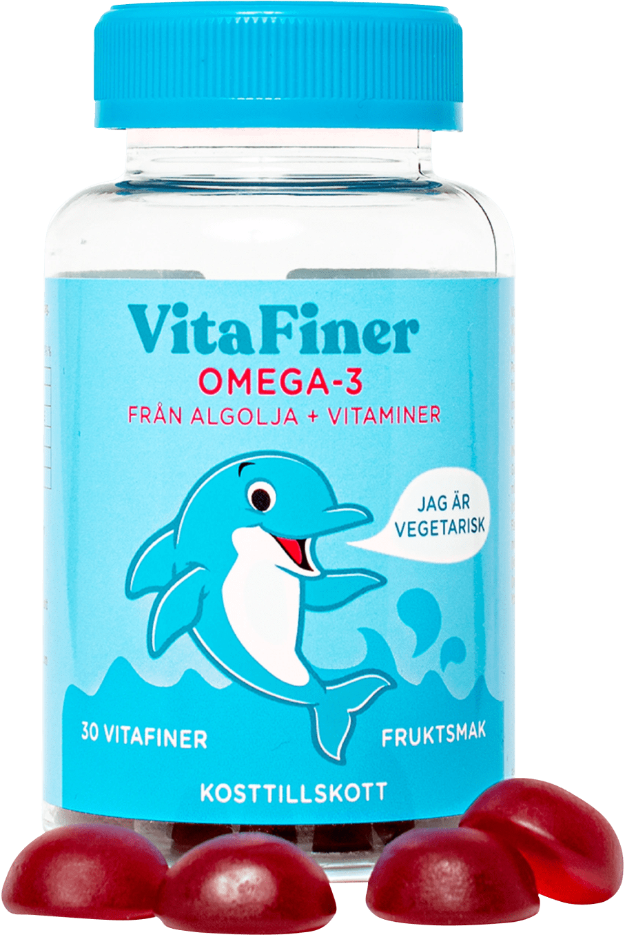 VitaFiner Omega 3 från Alg 30 tuggisar Vitabeaner