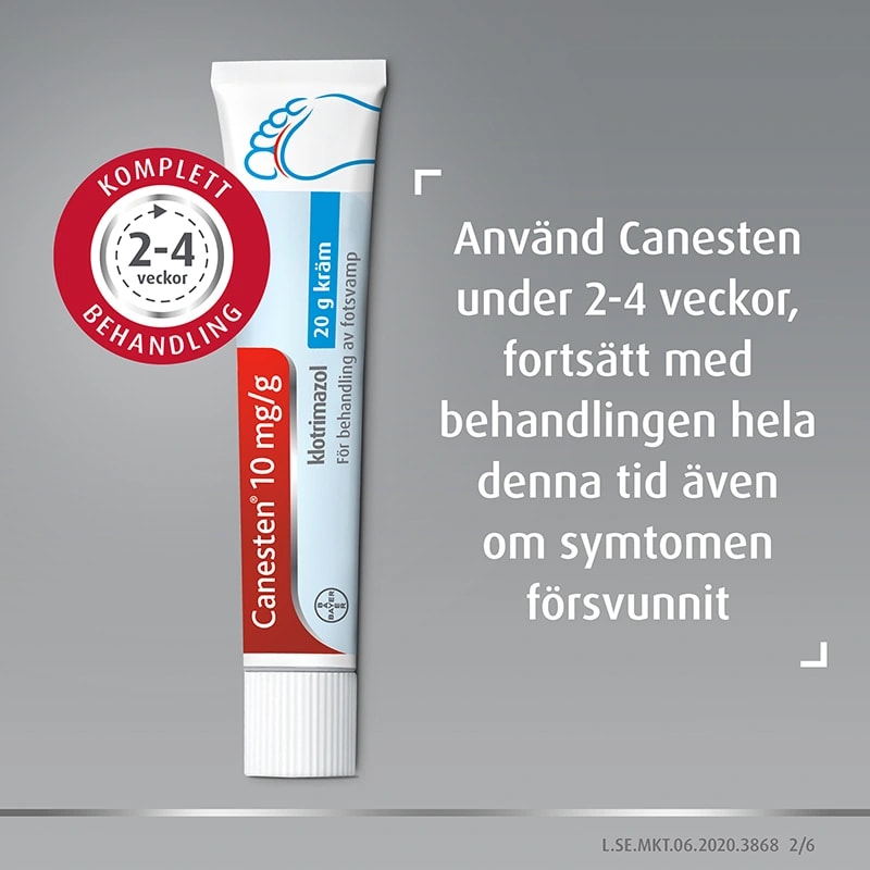 Canesten kräm 1% 20 g Canesten
