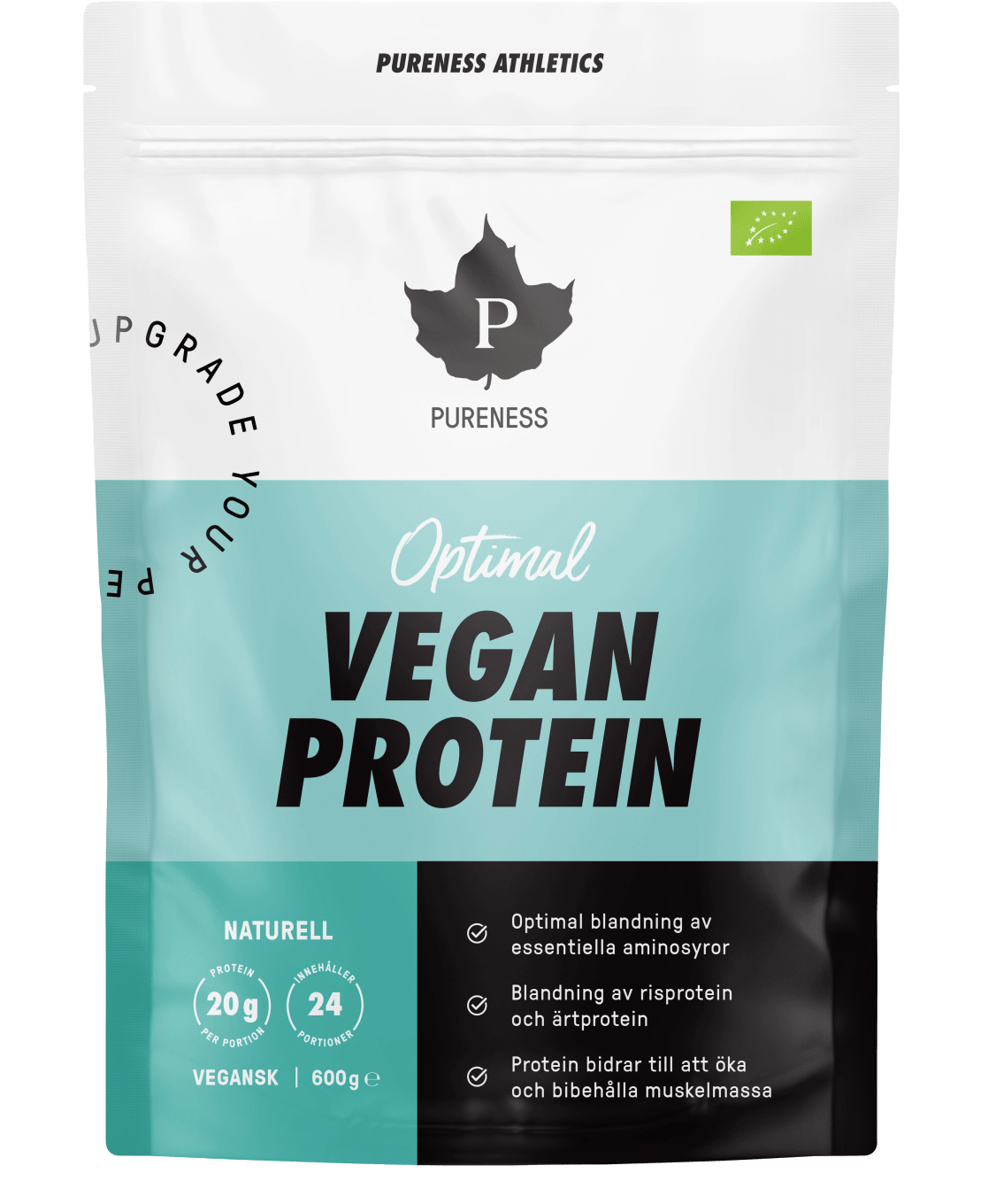 Pureness Athletics Optimal Eko Vegan Protein 600 g Pureness