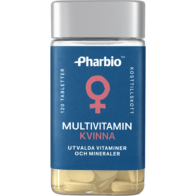 Pharbio Multivitamin Kvinna 120 st Pharbio