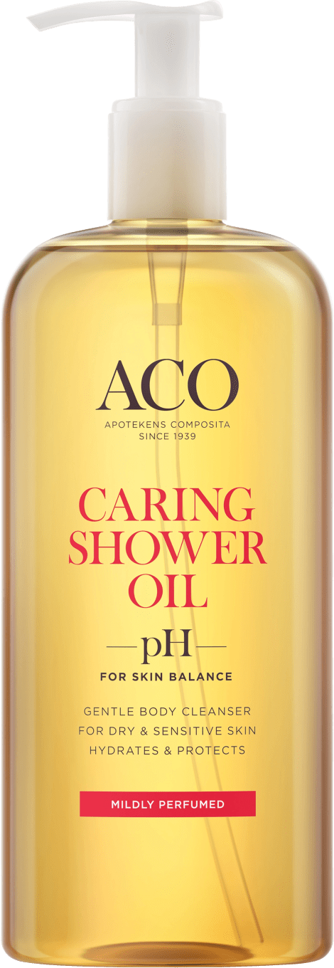 ACO Caring Shower Oil parfymerad 400 ml ACO