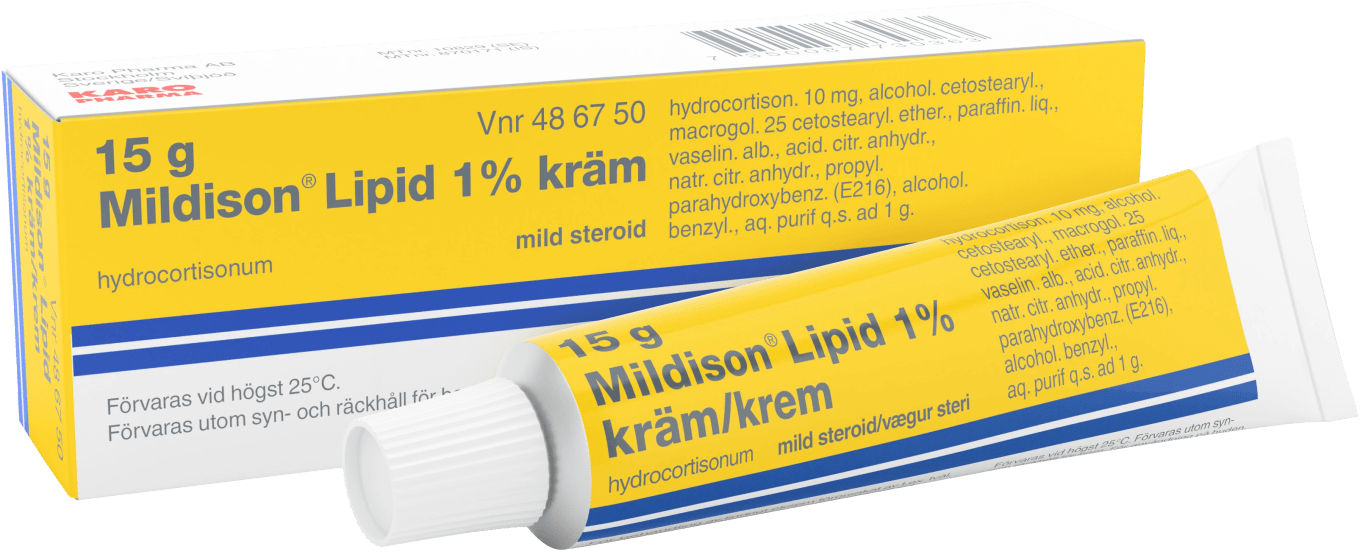 Mildison Lipid 1% kräm 15 g Mildison