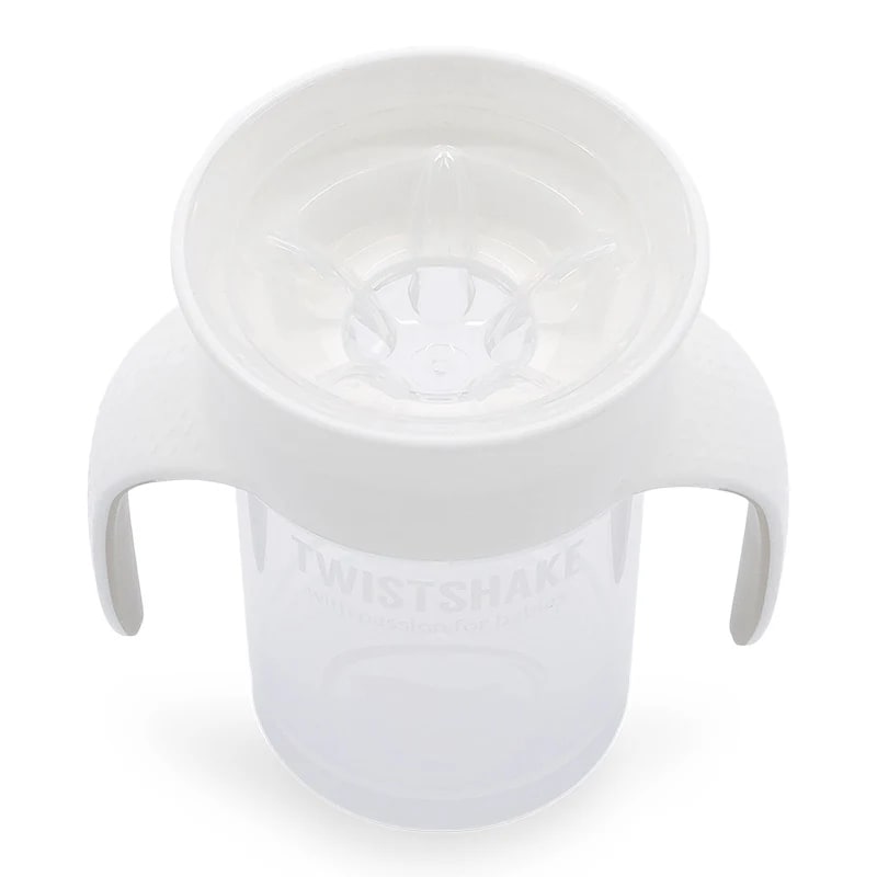 Twistshake 360 Cup 6+ mån White Twistshake