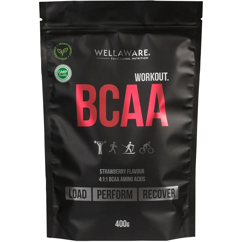 WellAware BCAA Jordgubb 400 g WellAware