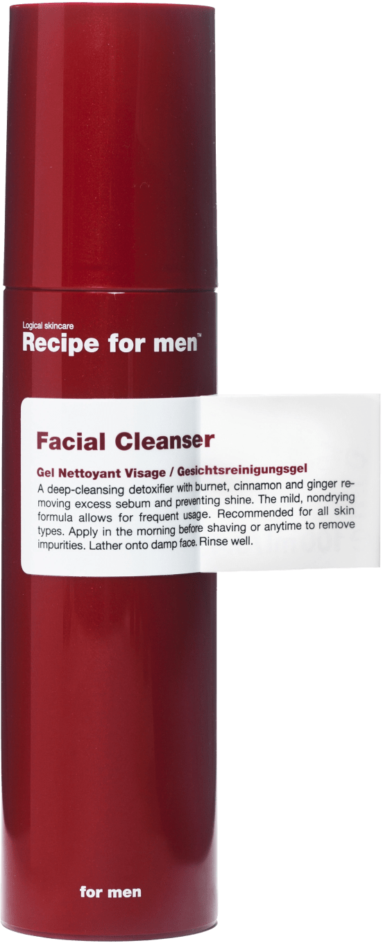 Recipe for Men Facial Cleanser 100 ml Recipe for Men