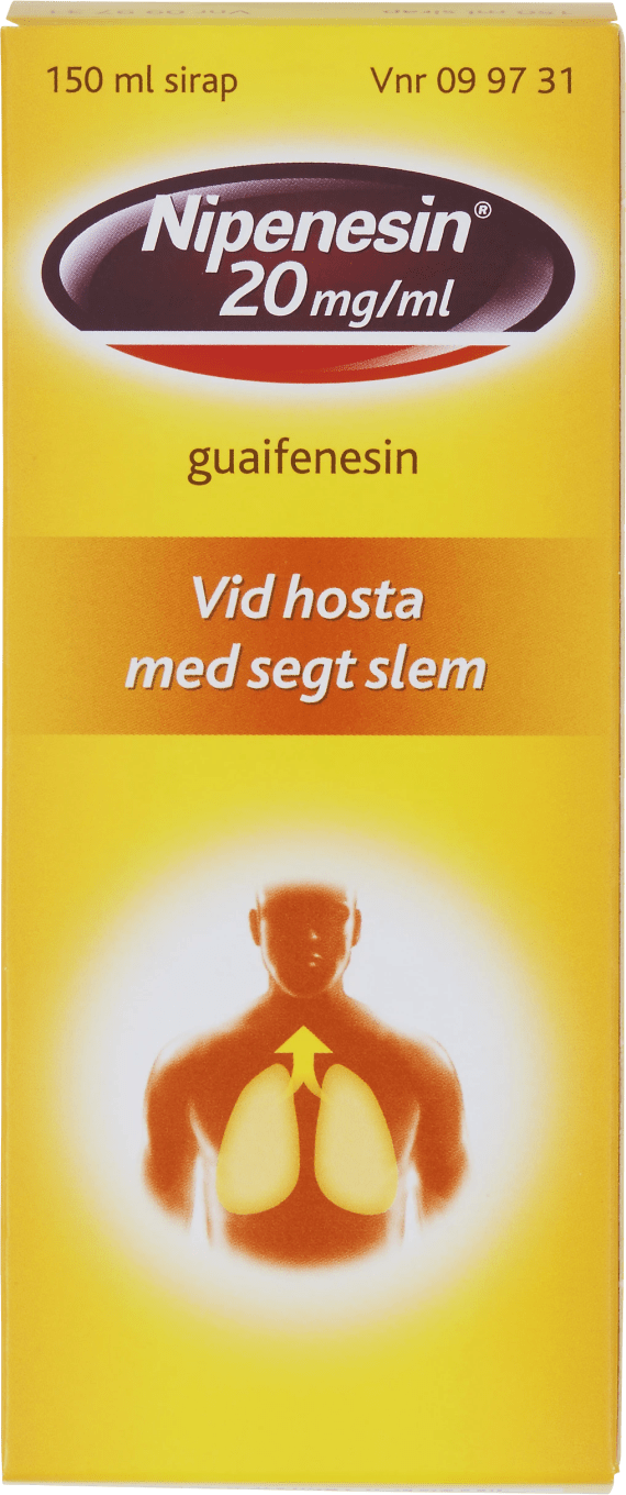 Nipenesin Sirap 20mg/ml Flaska 150 ml Nipenesin