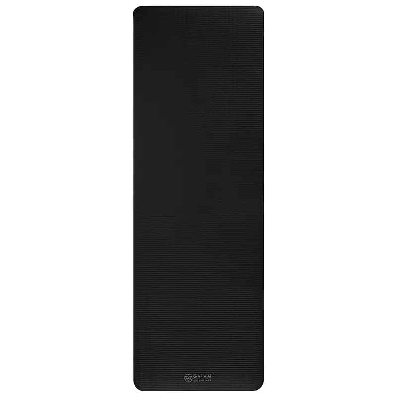 Gaiam Essentials Fitness Mat 10 mm Black Gaiam
