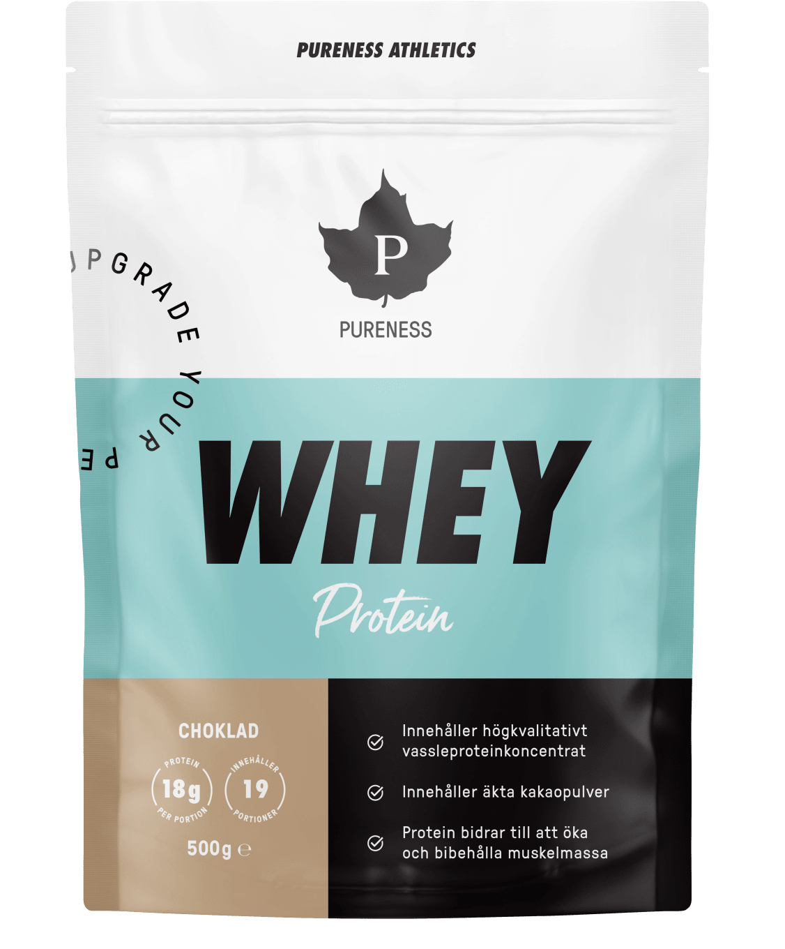 Pureness Athletics Whey Protein Choklad 500 g Pureness