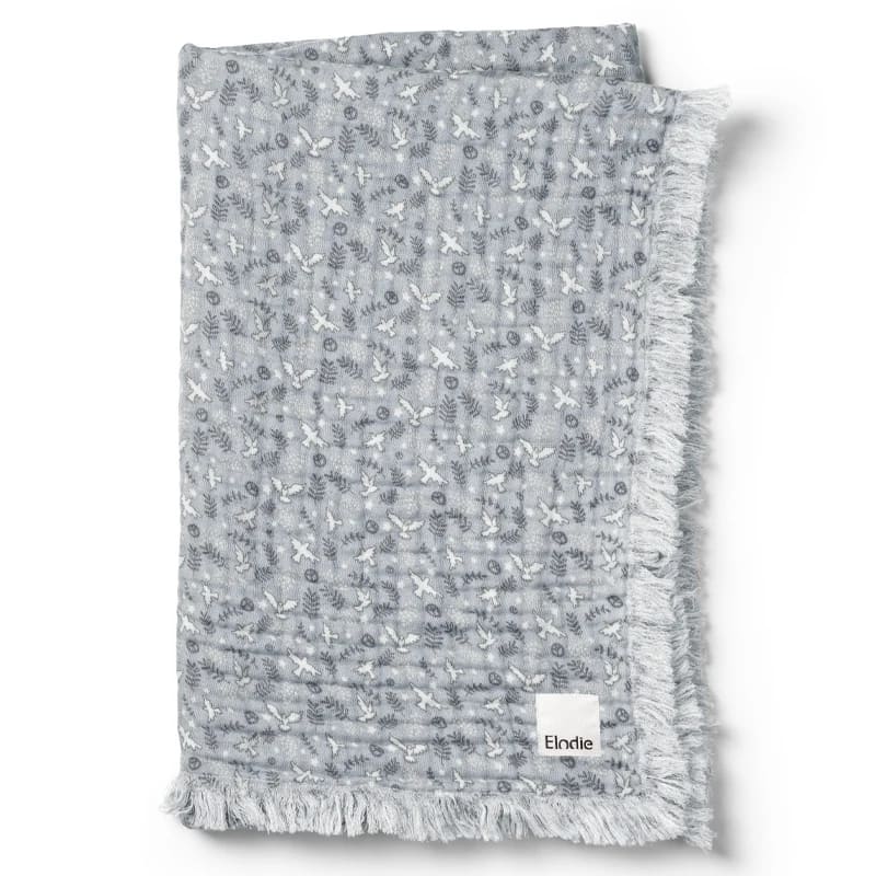 Elodie Soft Cotton Blanket Free Bird 0-3 år Elodie Details