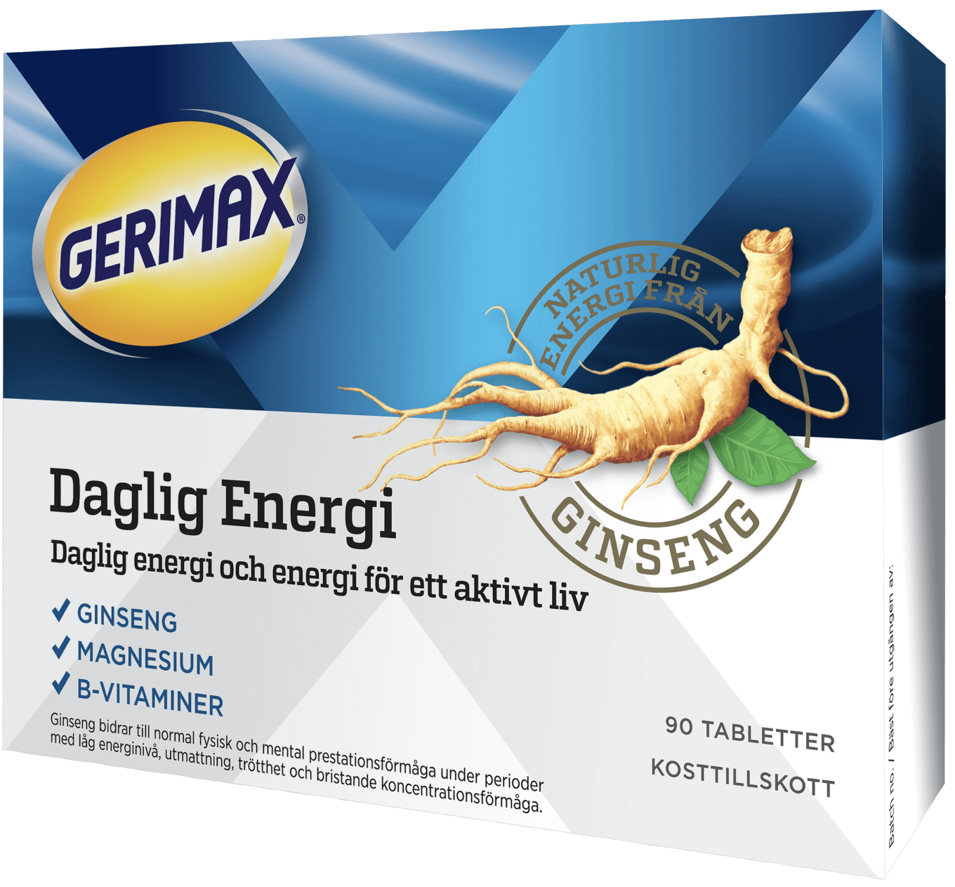 Gerimax Daglig Energi 90 st Gerimax