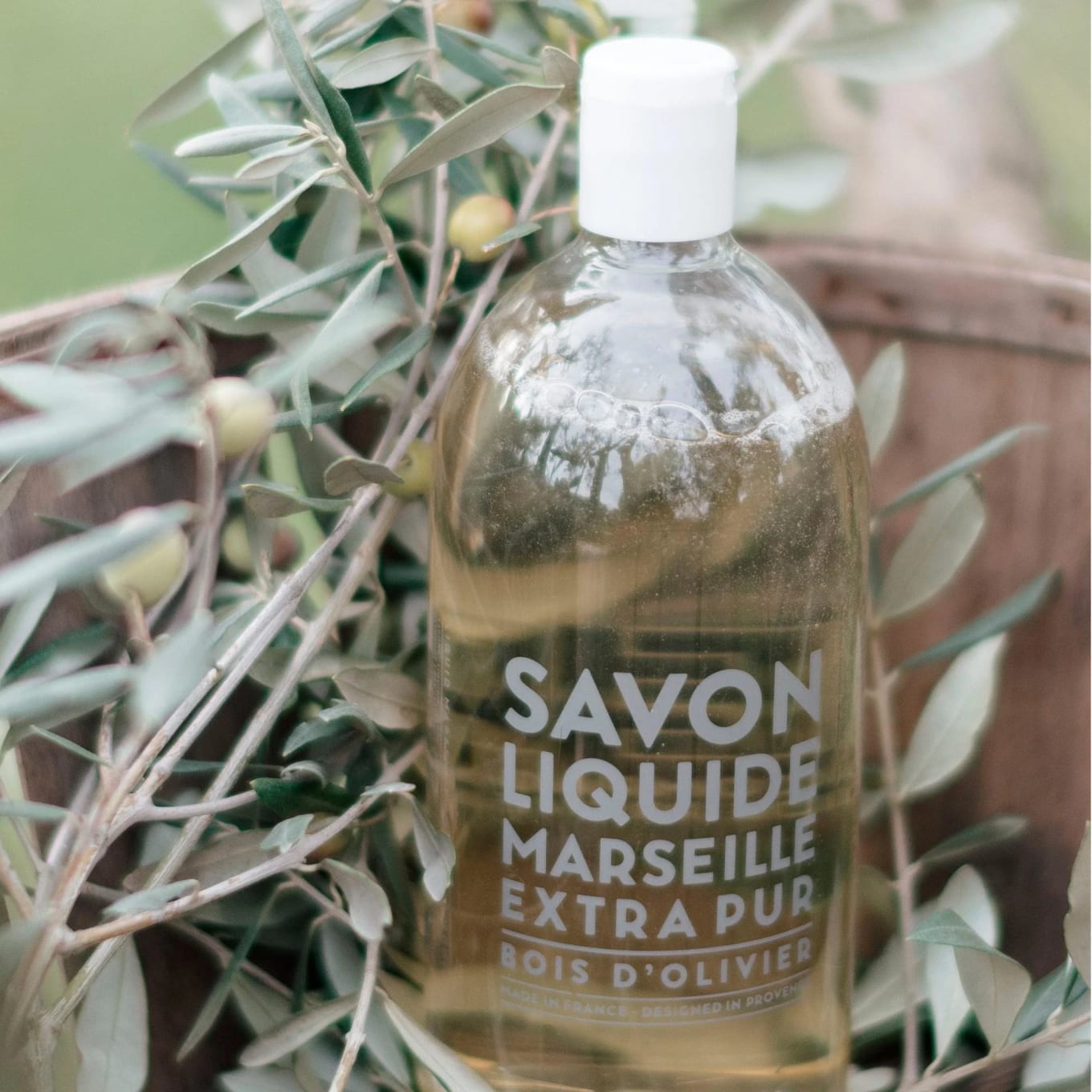 Compagnie de Provence Liquid Marseille Soap Refill Olive Wood 1 l Compagnie de Provence
