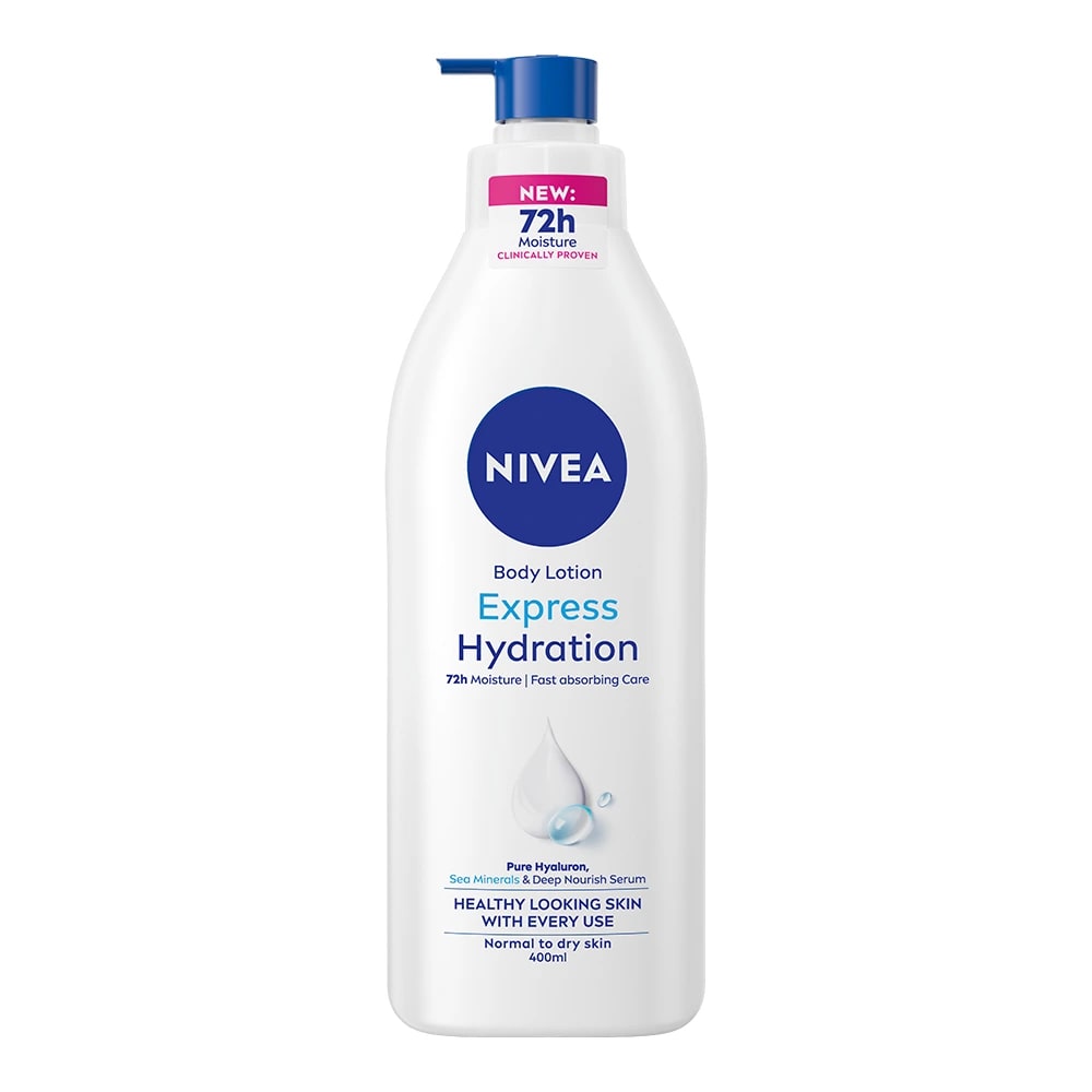 Nivea Body Essentials Express Hydration Lotion Pump 400 ml Nivea