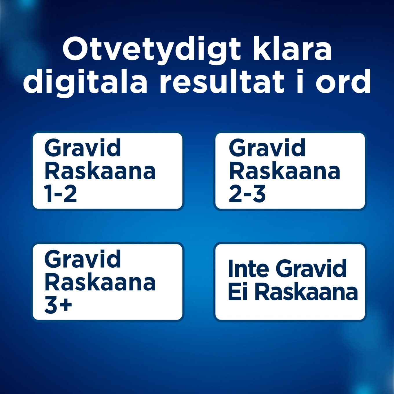 Clearblue Digital Graviditetstest med veckoindikator 2 st Clearblue