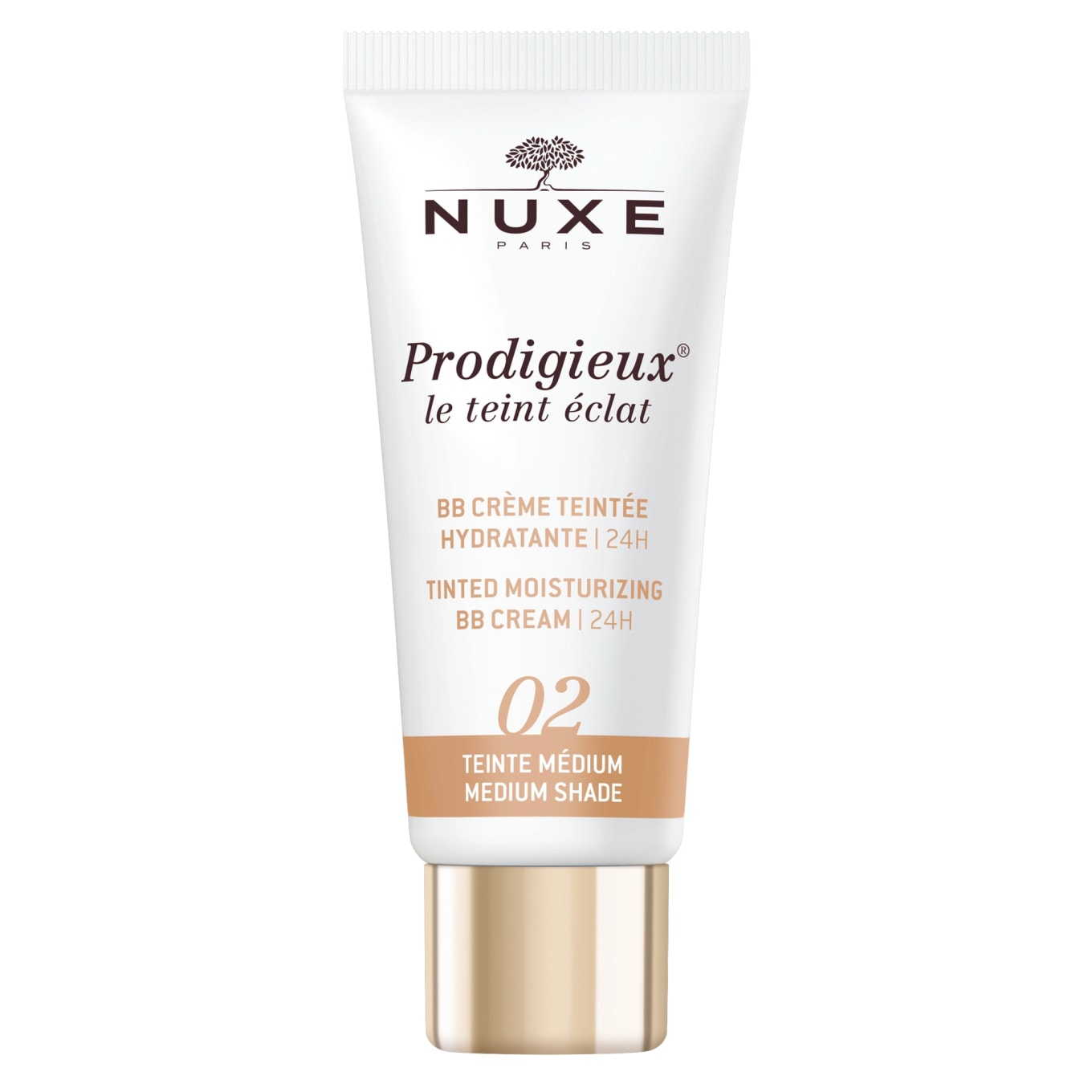 NUXE Tinted Moisturizing BB Cream 24H 30 ml Medium Shade Nuxe