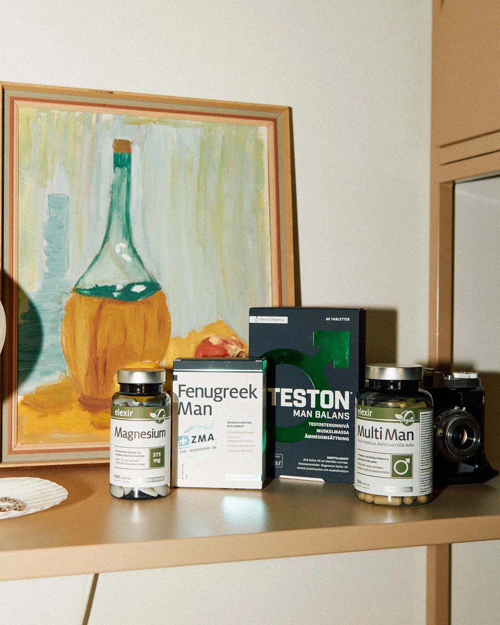Elexir Pharma Feenugreek Man Plus ZMA 60 tabletter Elexir Pharma
