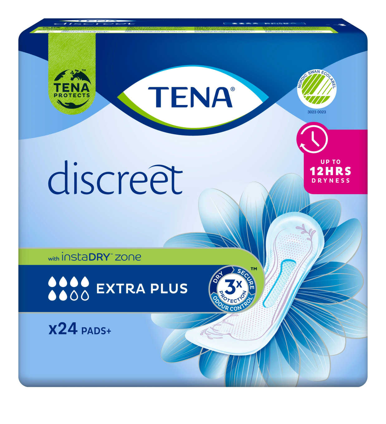 TENA Discreet Extra Plus Instant Dry 24 st Tena