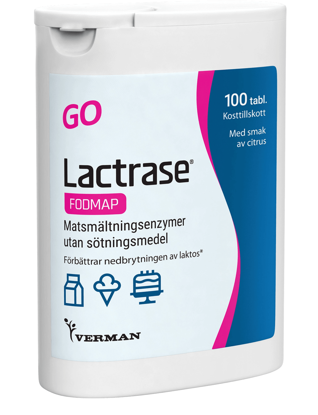 Lactrase FODMAP 100 st Lactrase