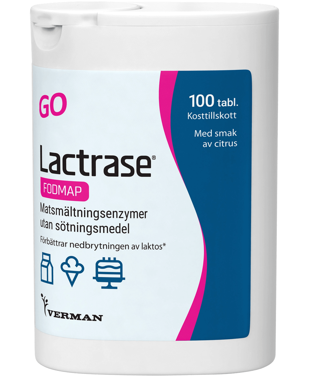 Lactrase FODMAP 100 st Lactrase