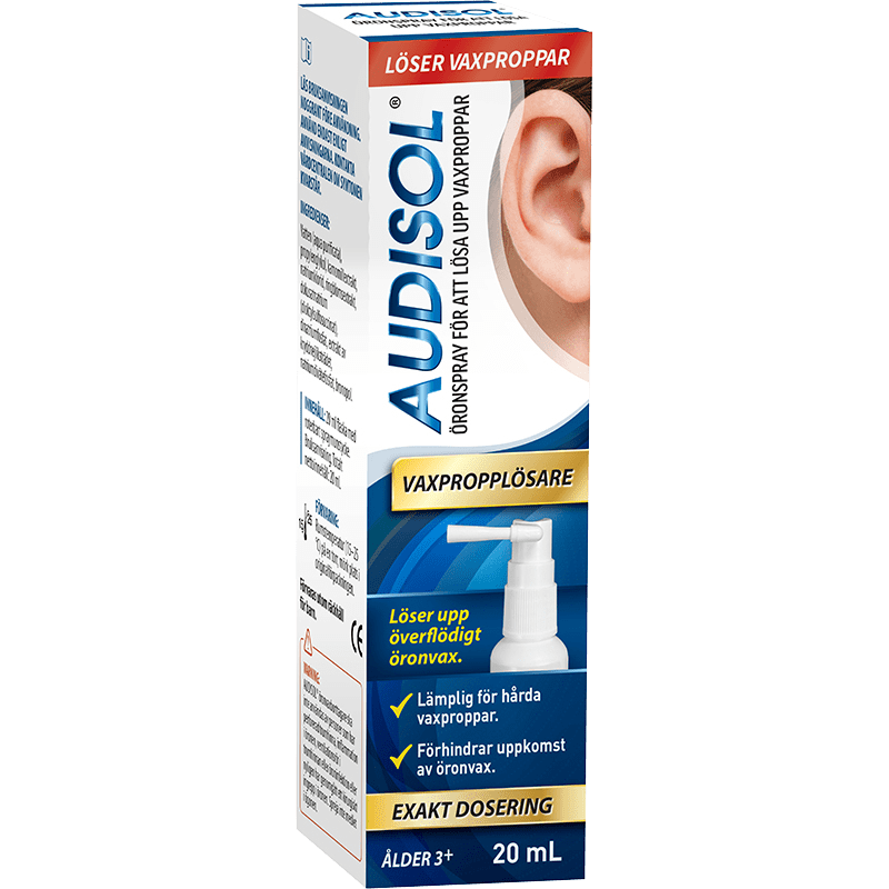 Audisol Vaxpropplösare 20ml Audisol