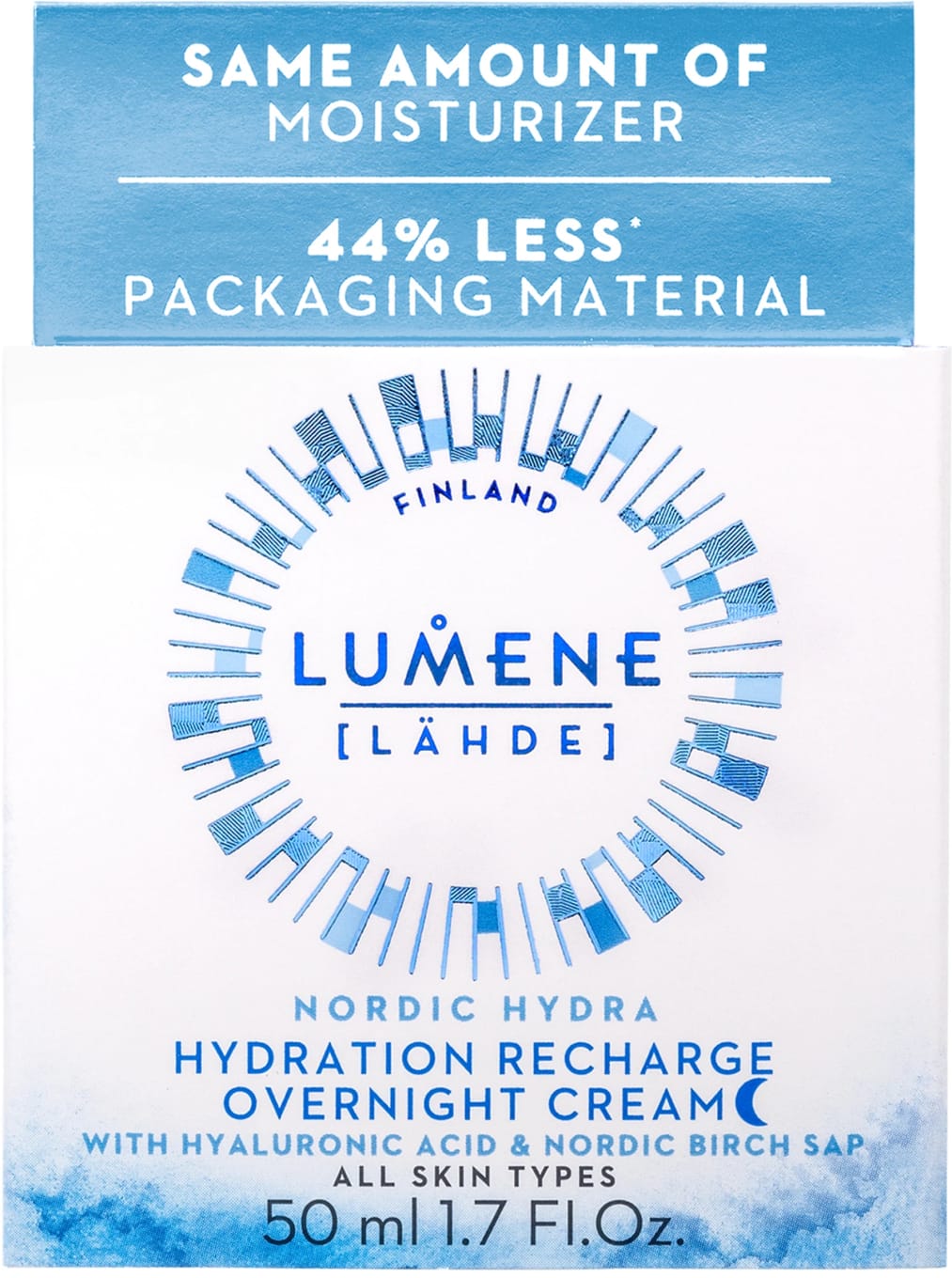Lumene Nordic Hydra Hydration Recharge Overnight Cream 50 ml Lumene