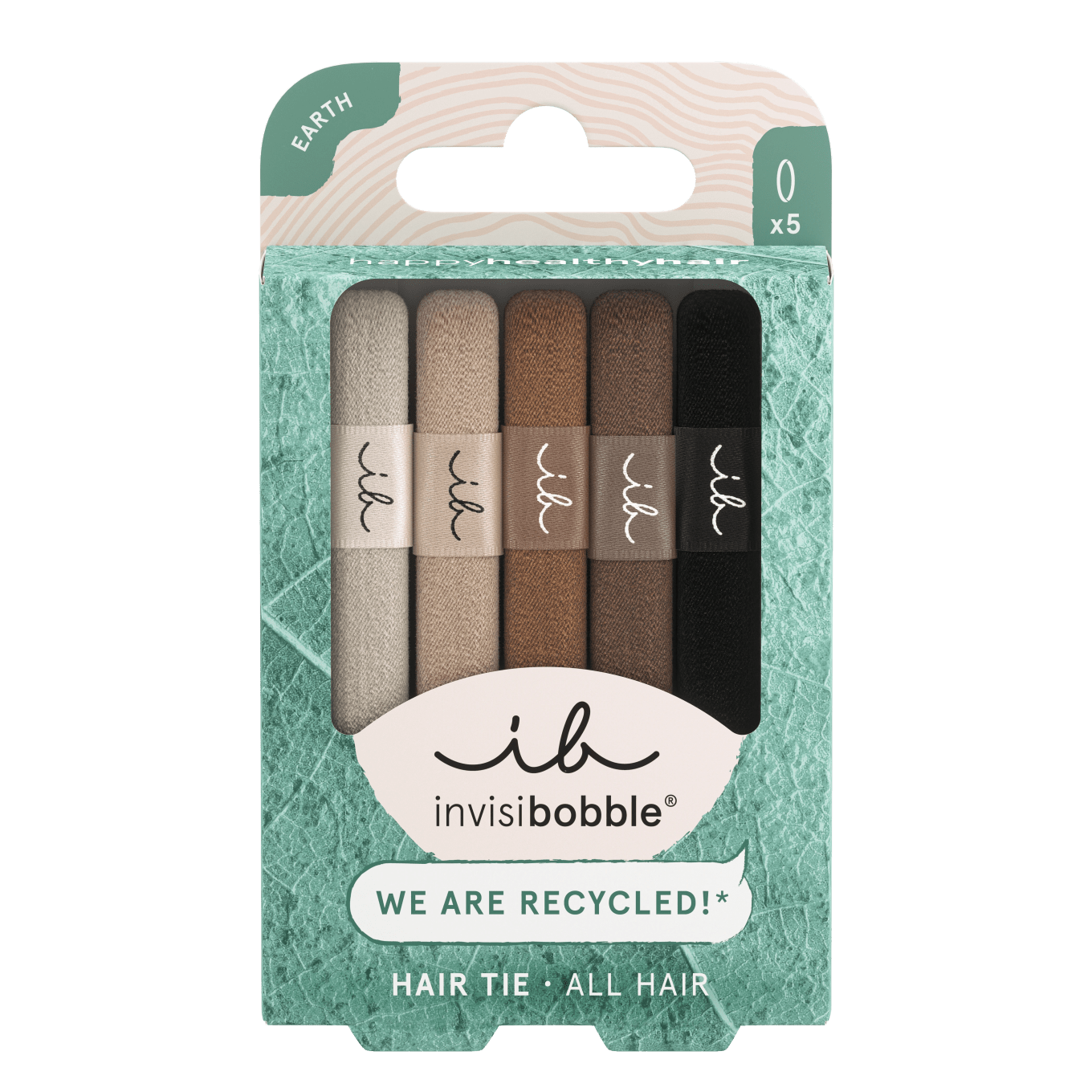 Invisibobble Hair Tie Mocha 5 st Invisibobble