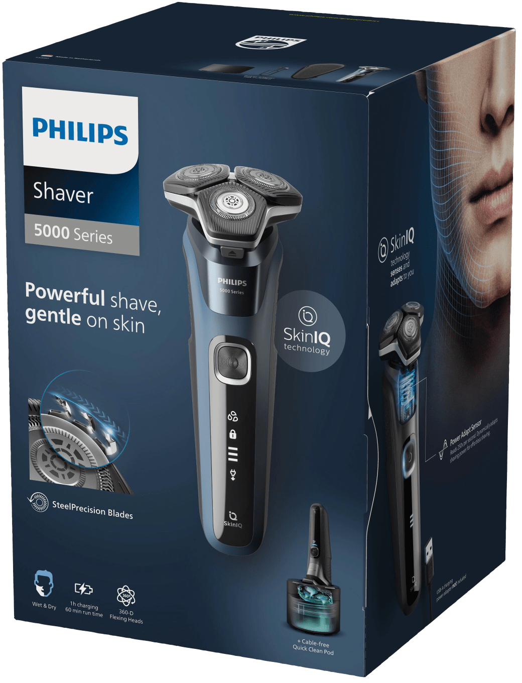 Philips 5000 Series Shaver Quick Clean Pod S5880/50 Philips