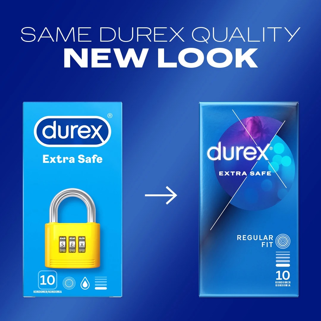 Durex Extra Safe Kondom 10 st Durex