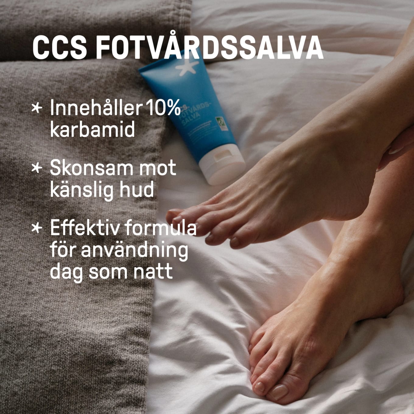 CCS Fotvårdssalva 75 ml CCS