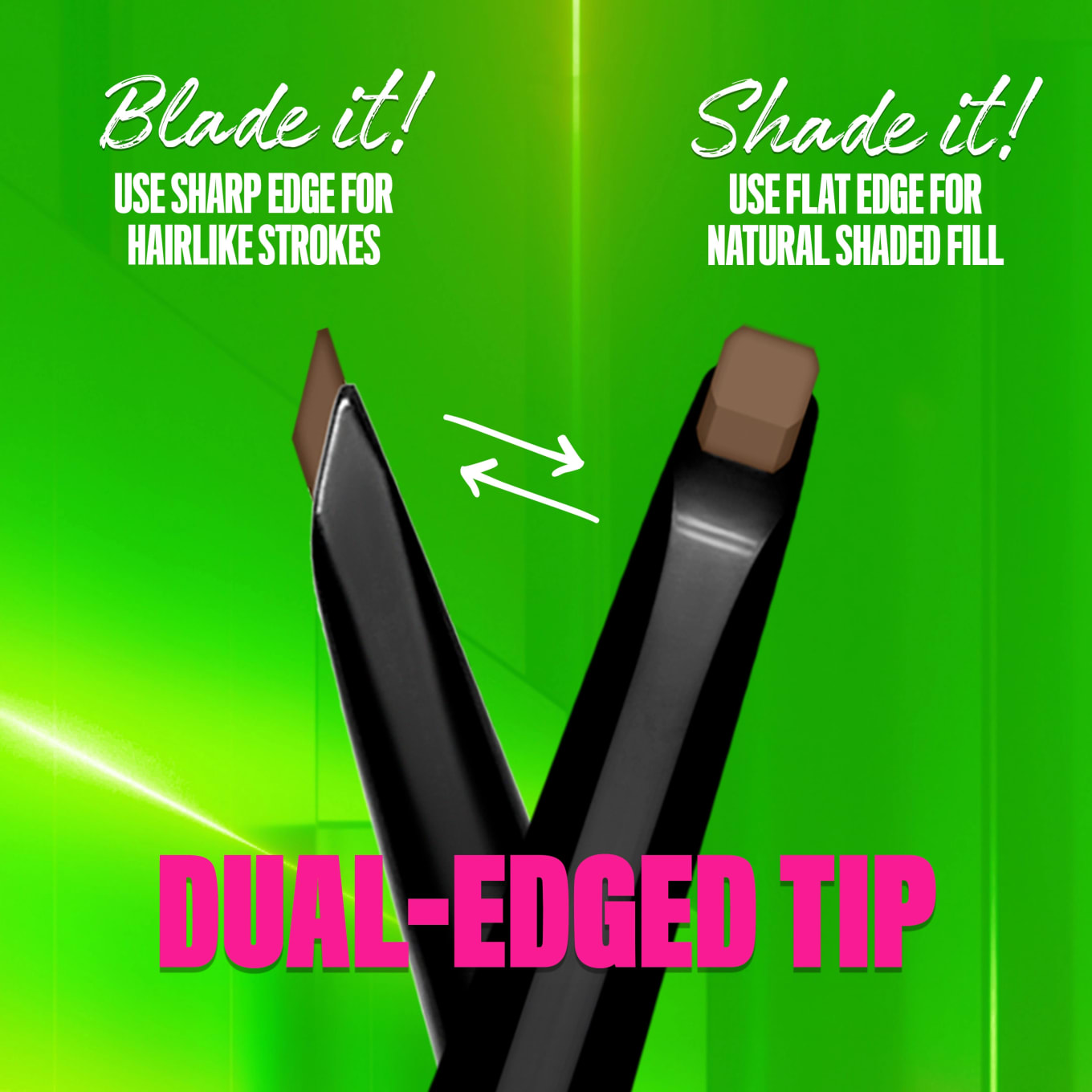 NYX Professional Makeup Blade & Shade Brow Pen 0,1 g 08 Chocolate NYX Professional Makeup